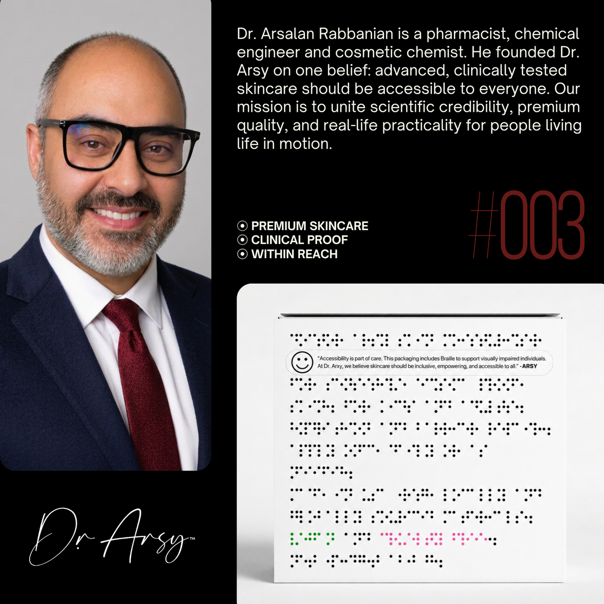 Dr. Arsy™ Moisturizer #003