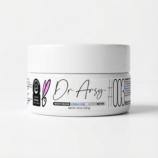 Barrier repair moisturizer cream texture for damaged skin barrier