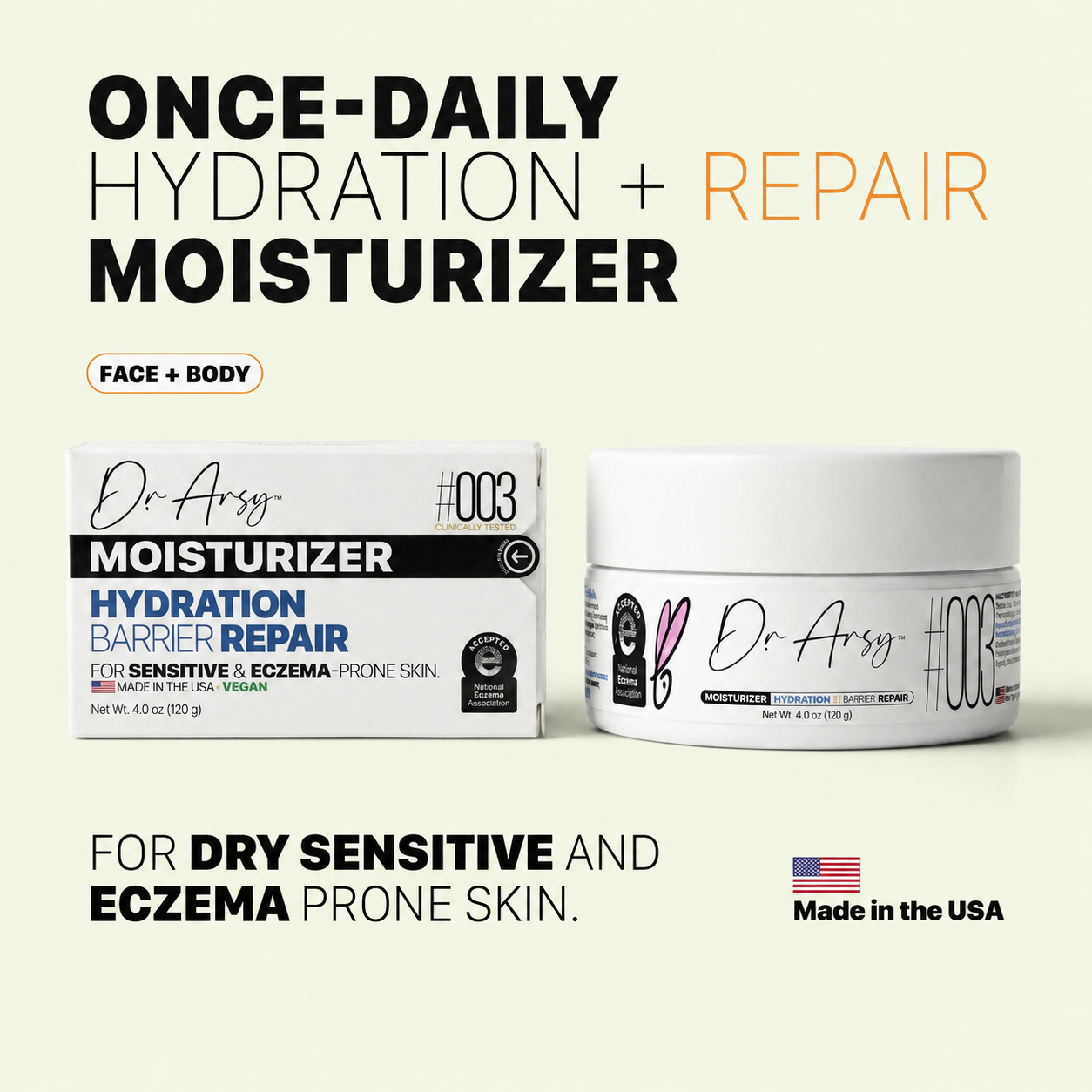 Moisturizer #003 by Dr. Arsy™ | 2.0 oz