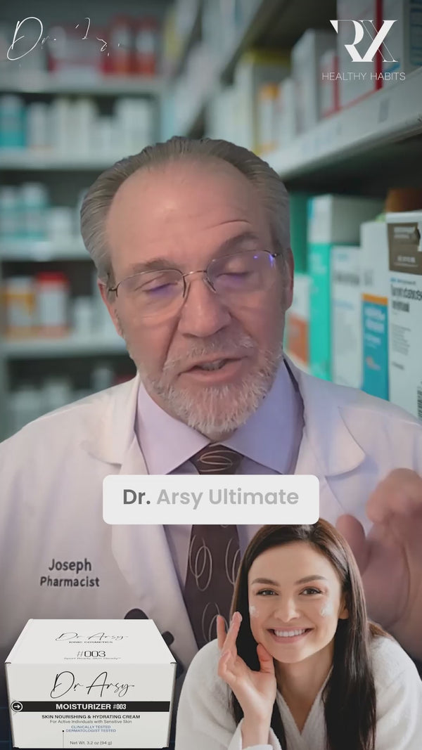 Dr. Arsy Face Moisturizer and Face Eczema Cream 003 for sensitive, hypoallergenic, eczema-prone skin; applying Dr. Arsy eczema moisturizer for hydration and barrier support on sensitive skin; texture of Dr. Arsy barrier repair moisturizing cream for dry, sensitive, eczema-prone skin; barrier-supporting ingredients in Dr. Arsy eczema hydration and repair moisturizer; Dr. Arsy certifications including National Eczema Association Seal of Acceptance and Leaping Bunny cruelty-free; hydration & barrier-repair.